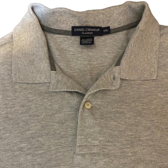 Daniel Cremieux Other - DANIEL CREMIEUX gray polo shirt - men's XXL